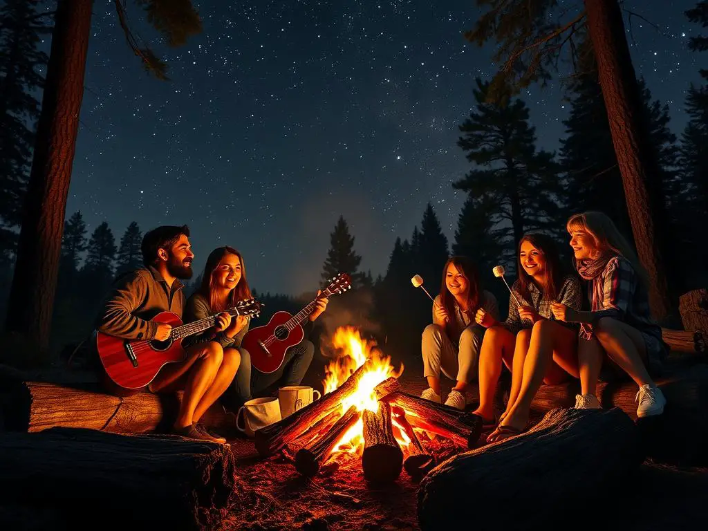 Campfire songs and sing-alongs