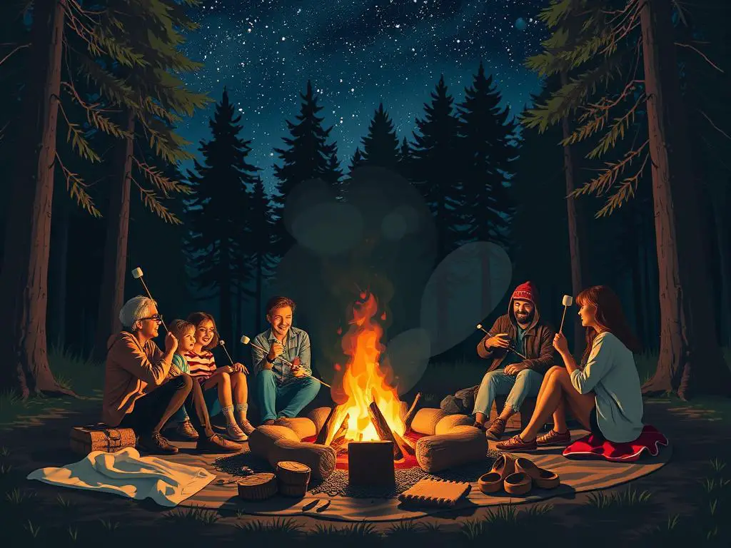 Classic campfire games