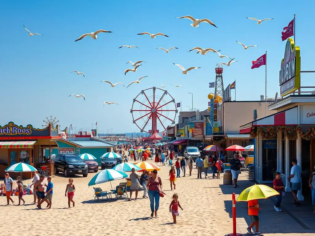 Beach towns and boardwalk fun in New Jersey