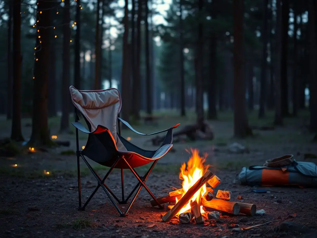 Campfire chair easy setup