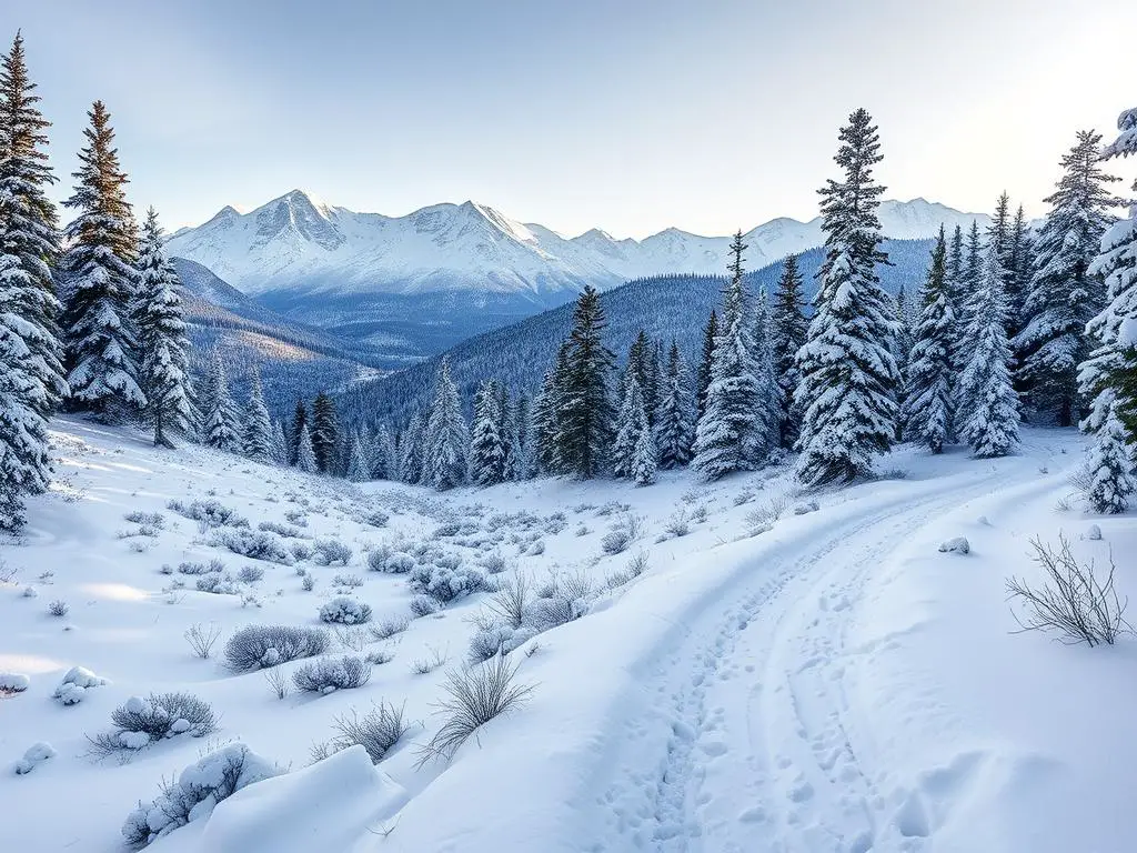 Colorado winter hiking trails