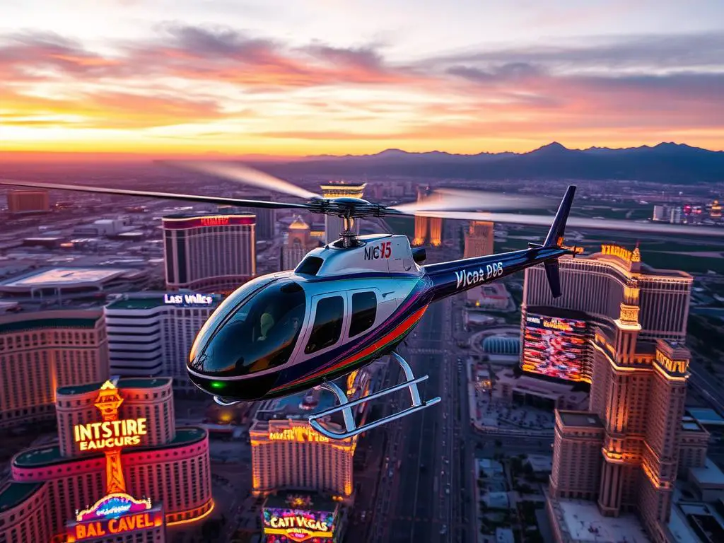 Las Vegas helicopter tour over the Strip