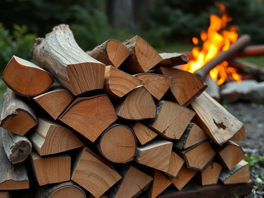 Maple campfire wood bundle