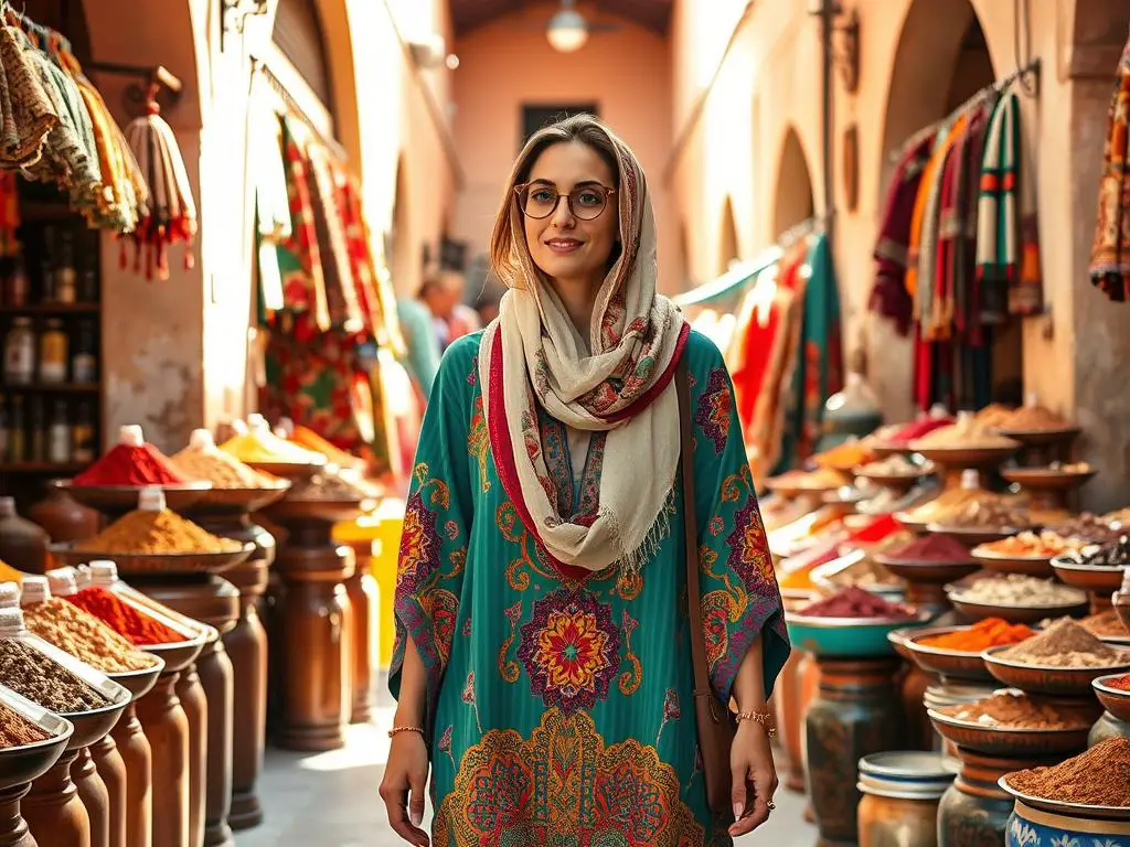 Morocco women traveling alone dressing appropriately