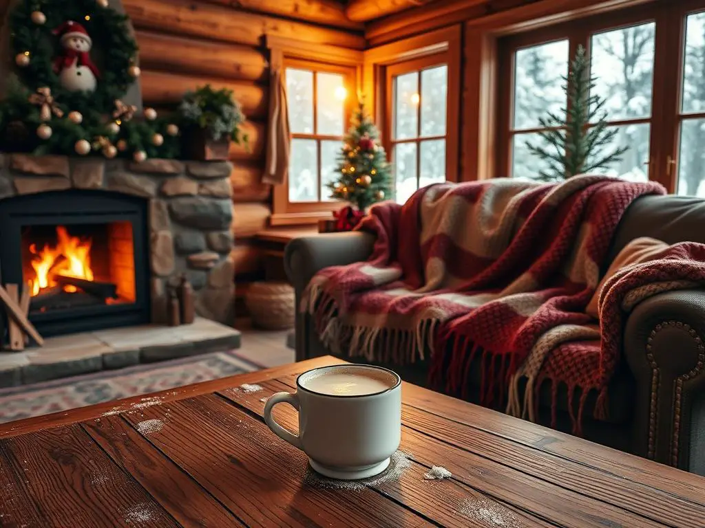 cabin amenities for winter stays