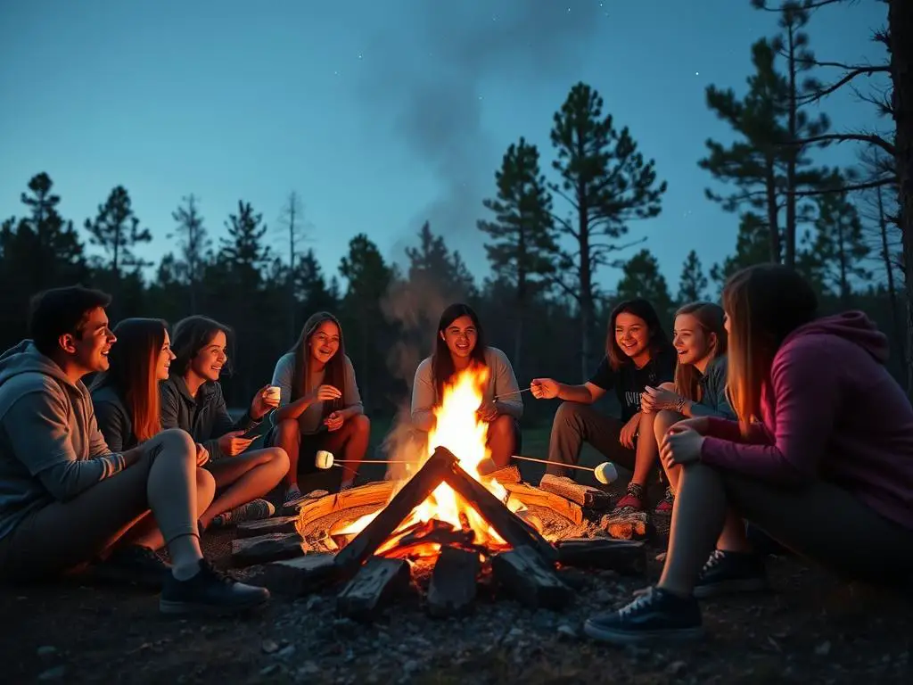 campfire games for teens