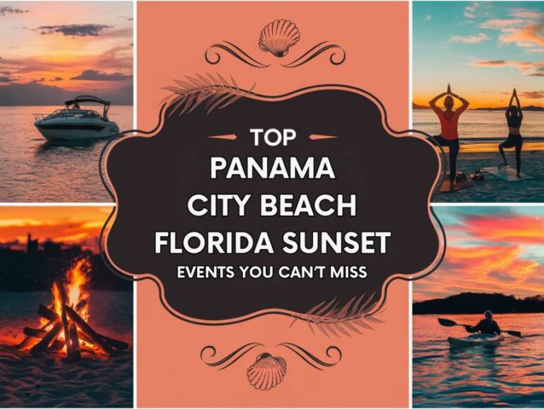 Panama City Beach Florida sunset