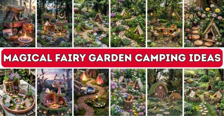 Fairy Garden Camping Ideas